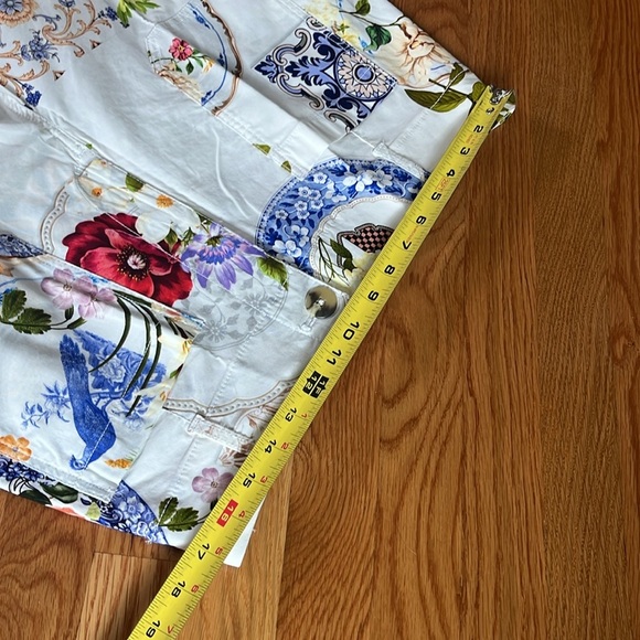 Anthropologie The Colette Cropped Wide-Leg Pants Size 33 NWT - Picture 3 of 16